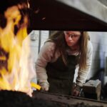 Blacksmithing Student at Holme Lacy.jpg